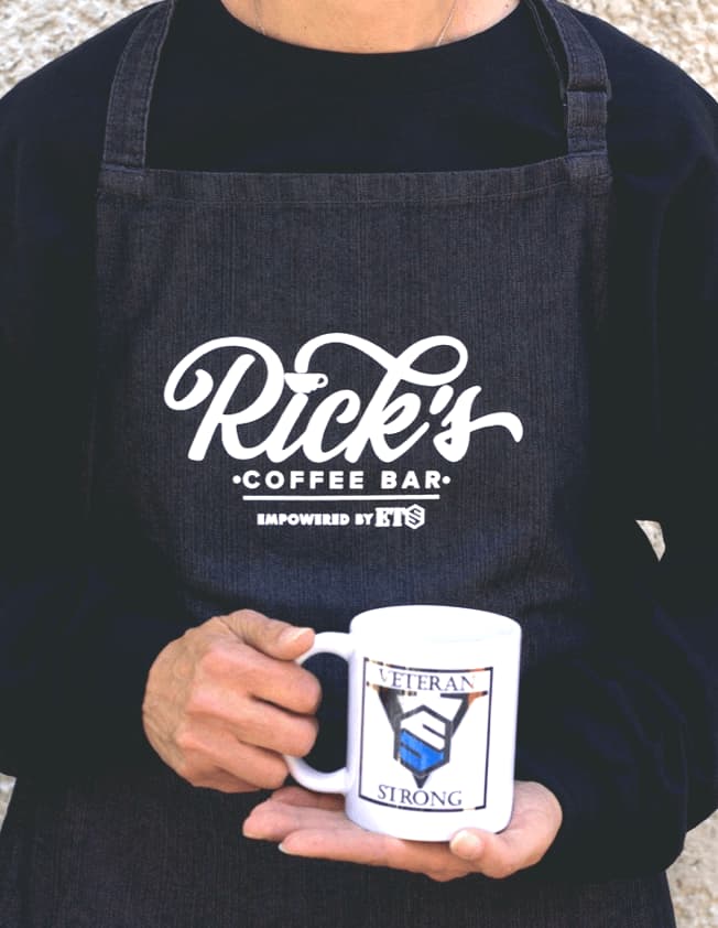 Image of coffee being poured into a brewing vessel